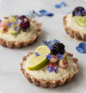 honeydew lime breakfast tarts