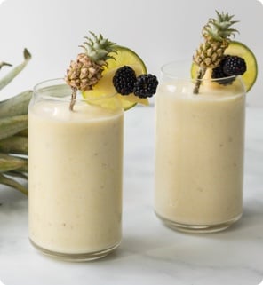 pina colada collagen smoothie